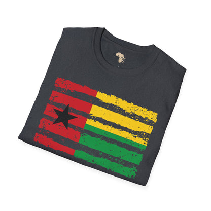 Guinea-Bissau strip unisex softstyle tee