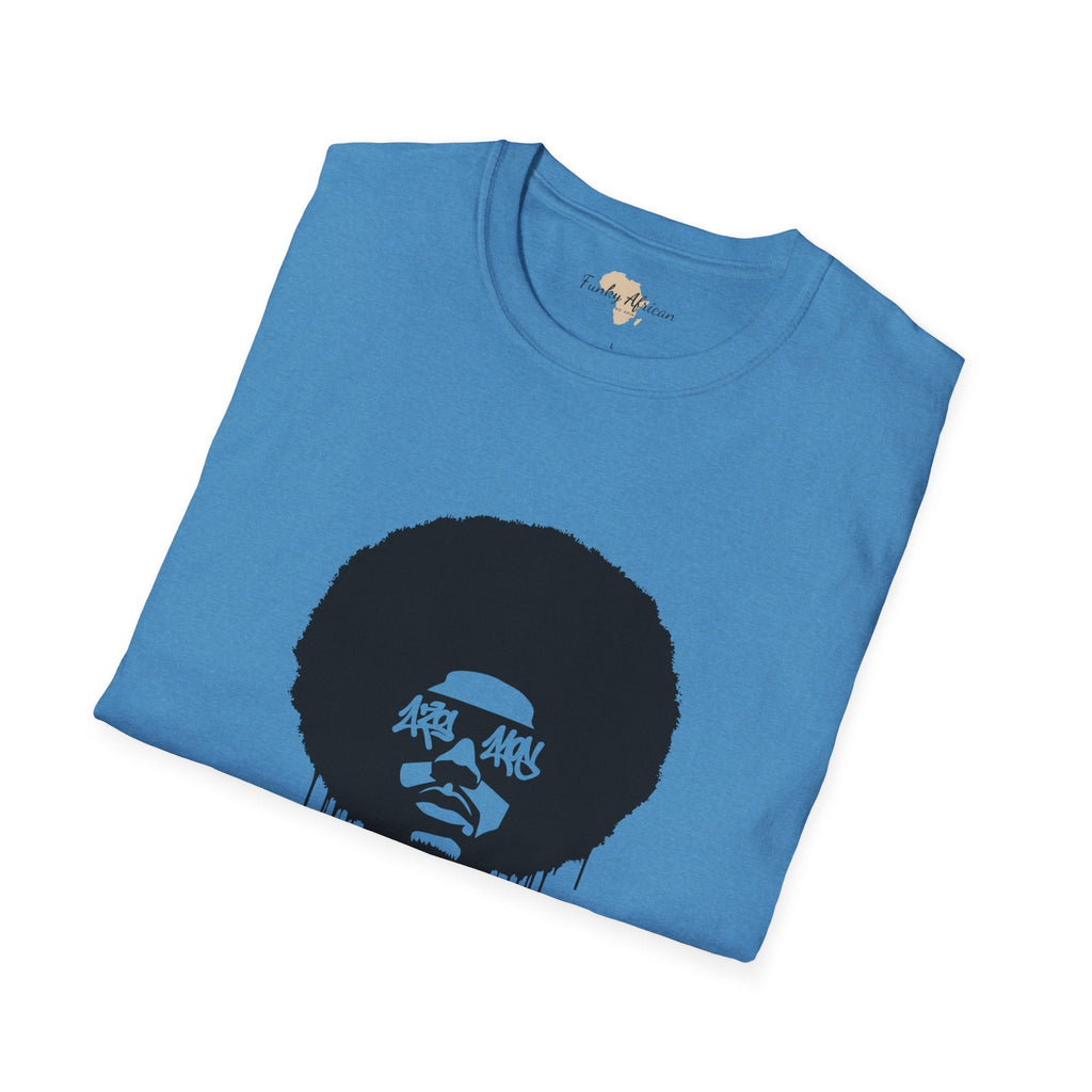 Afro graffiti unisex softstyle tee Funky African