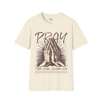Pray more worry less unisex tee Funky African