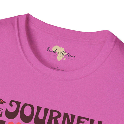 Embrace the journey unisex softstyle tee