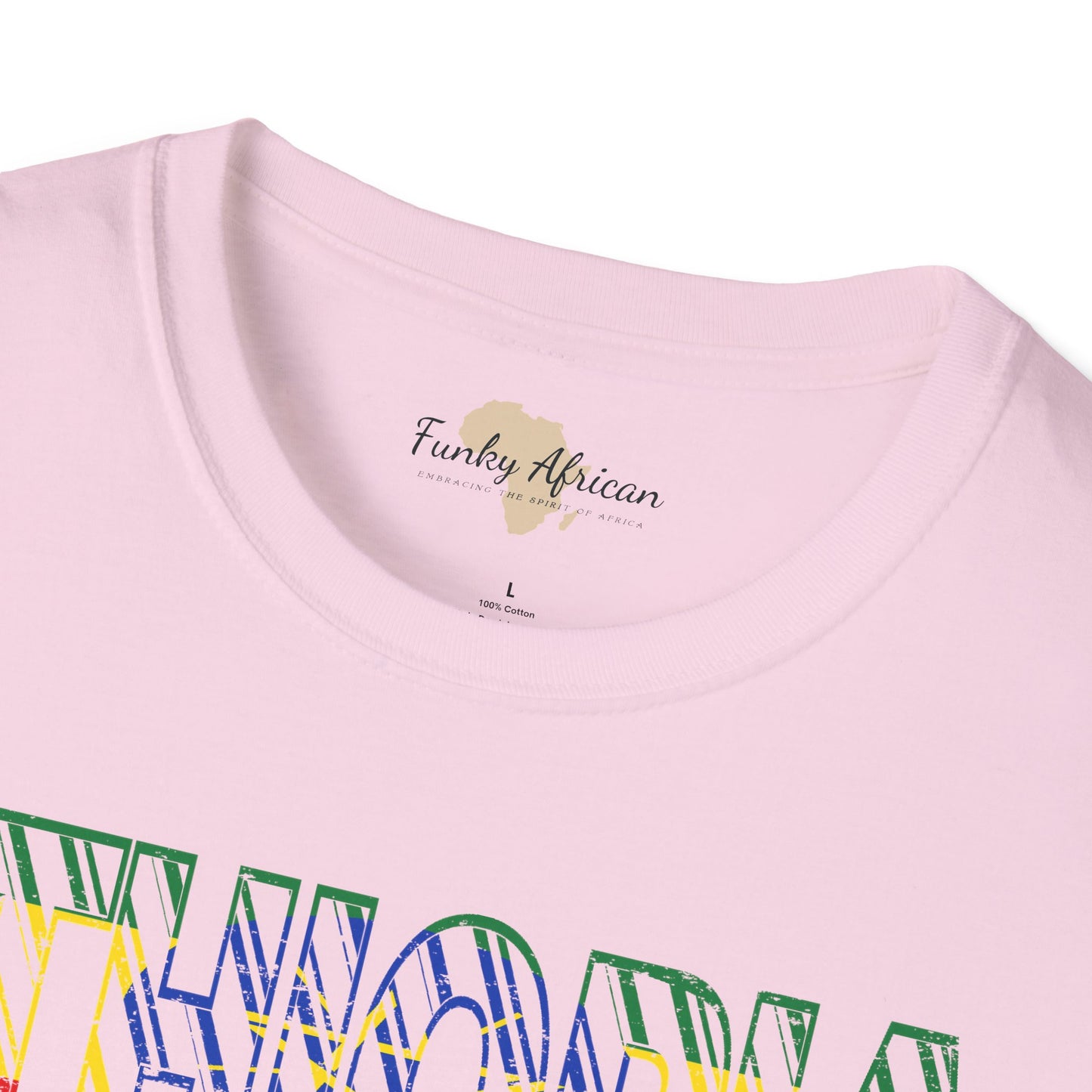 Ethiopia text unisex softstyle tee