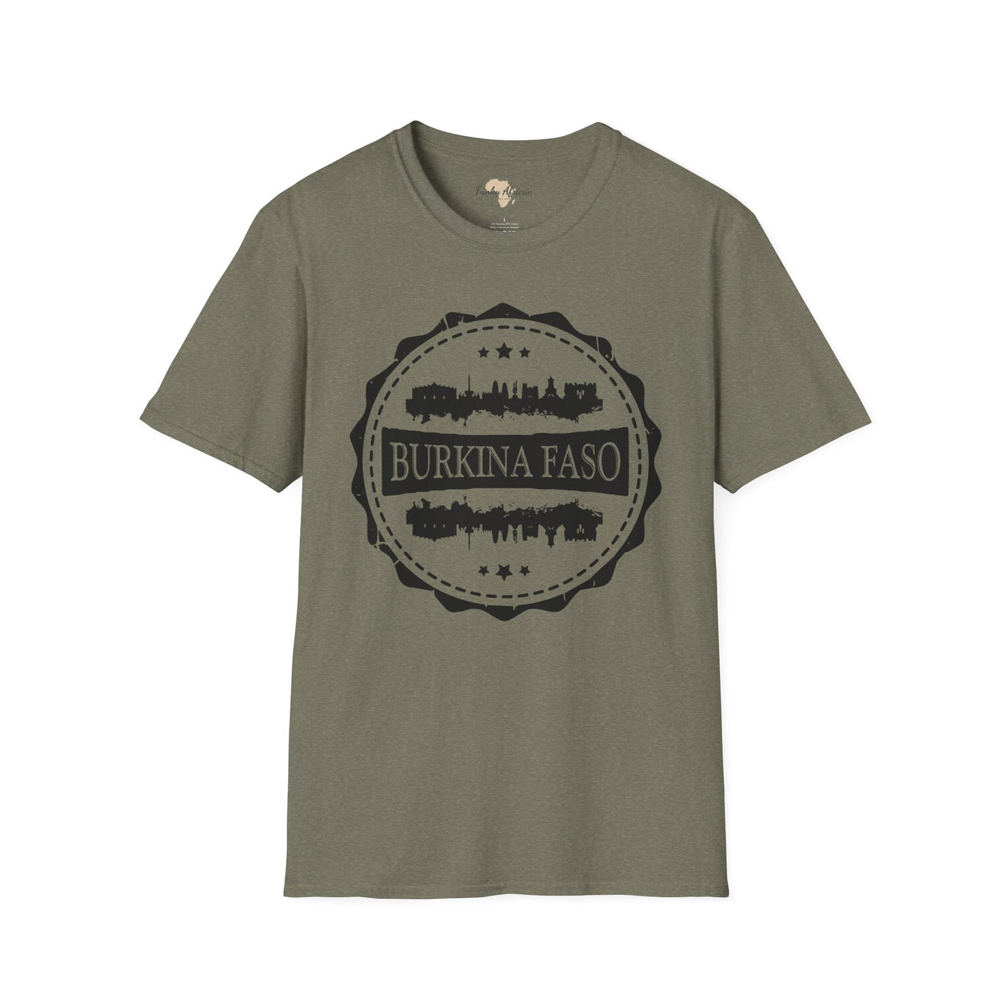 Burkina Faso Stamp unisex tee