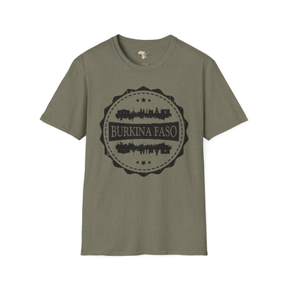 Burkina Faso Stamp unisex tee