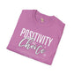 Positivity is a choice unisex softstyle tee Funky African