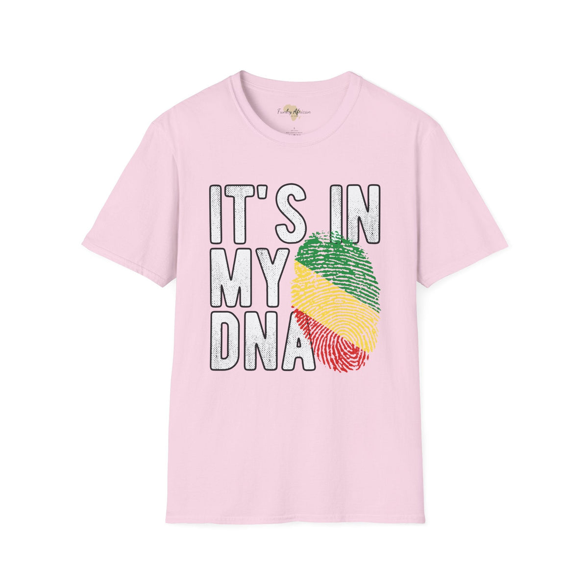 it's in my DNA unisex tee - Republic of the Congo Funky African