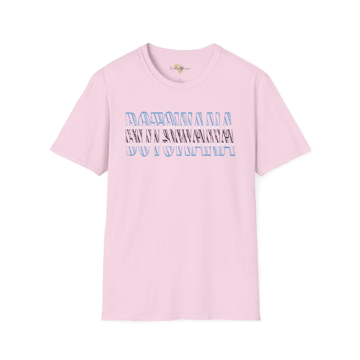Botswana text unisex softstyle tee Funky African