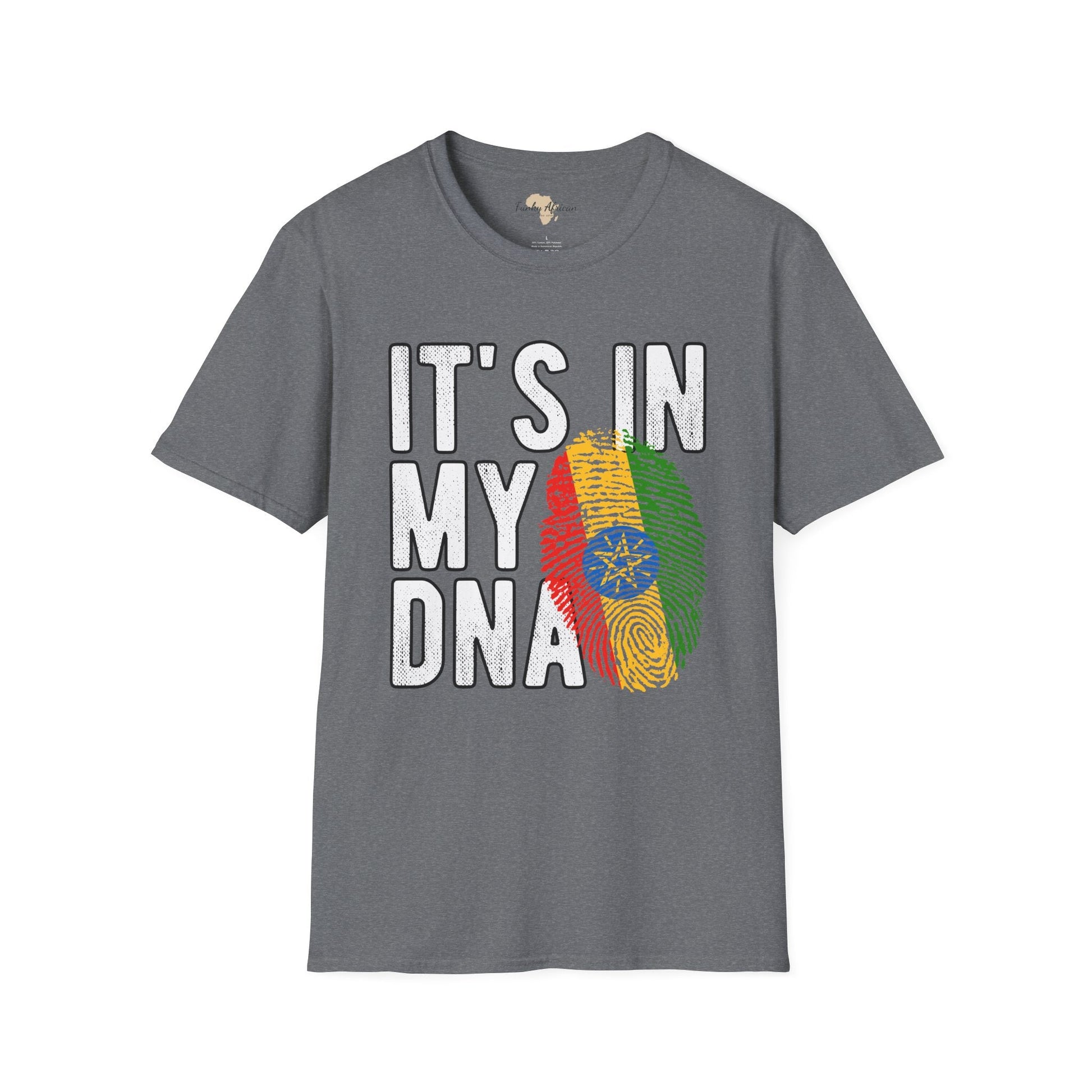 it's in my DNA unisex tee - Ethiopia Funky African