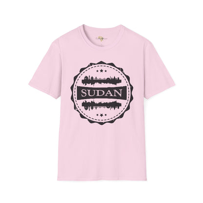 Sudan Stamp unisex tee