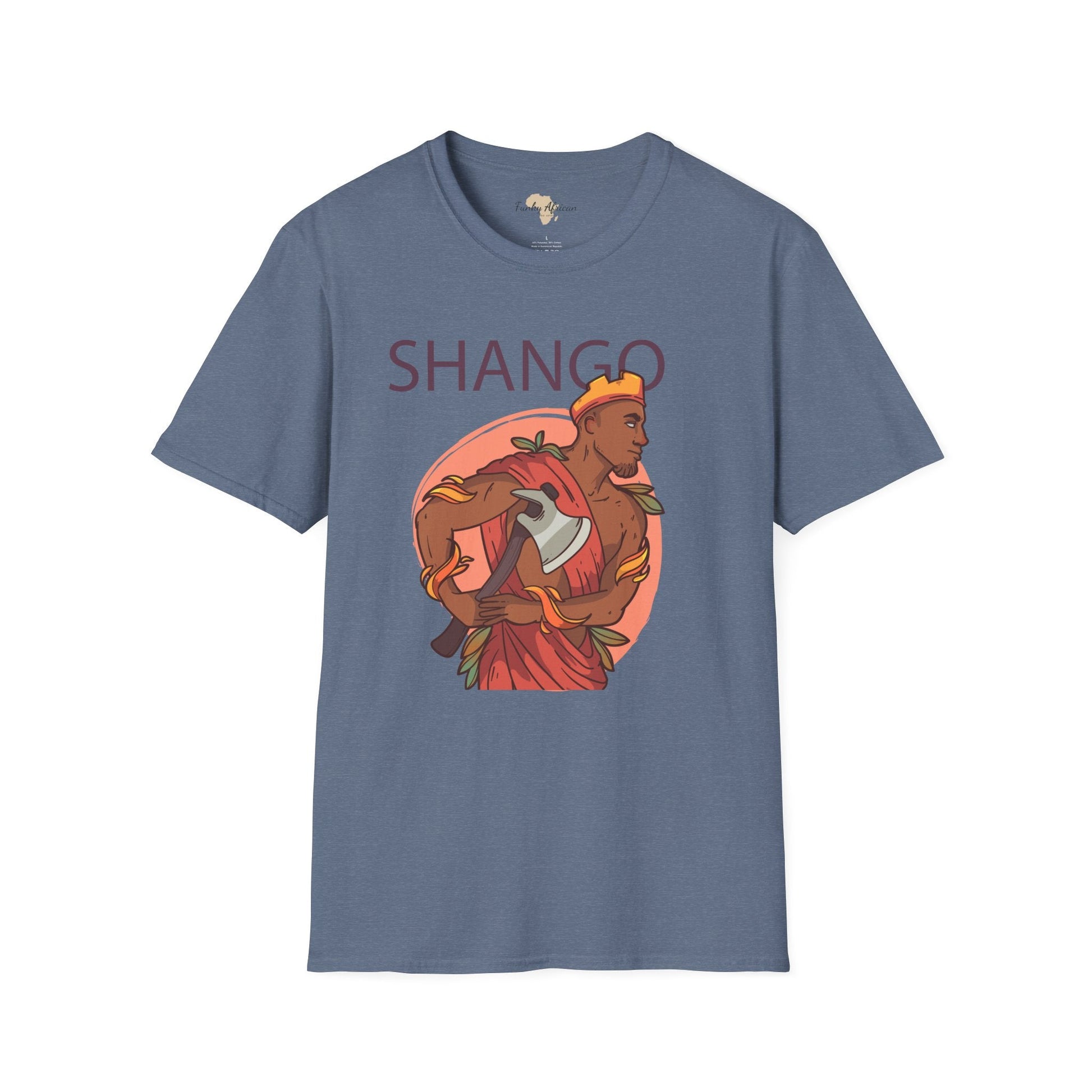 Shango unisex softstyle tee Funky African