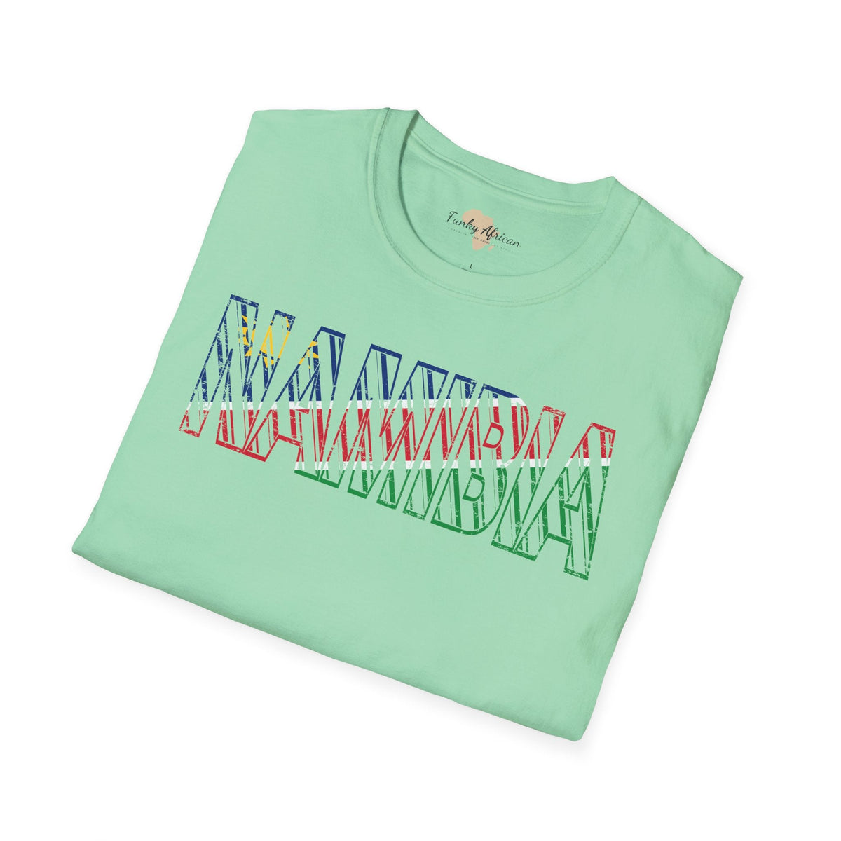 Namibia text unisex softstyle tee Funky African