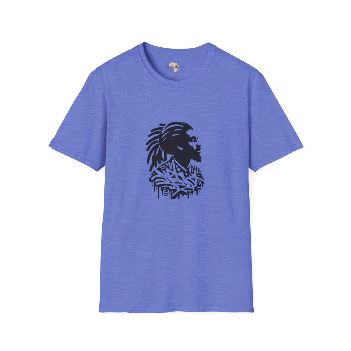Funky graffiti unisex softstyle tee Funky African