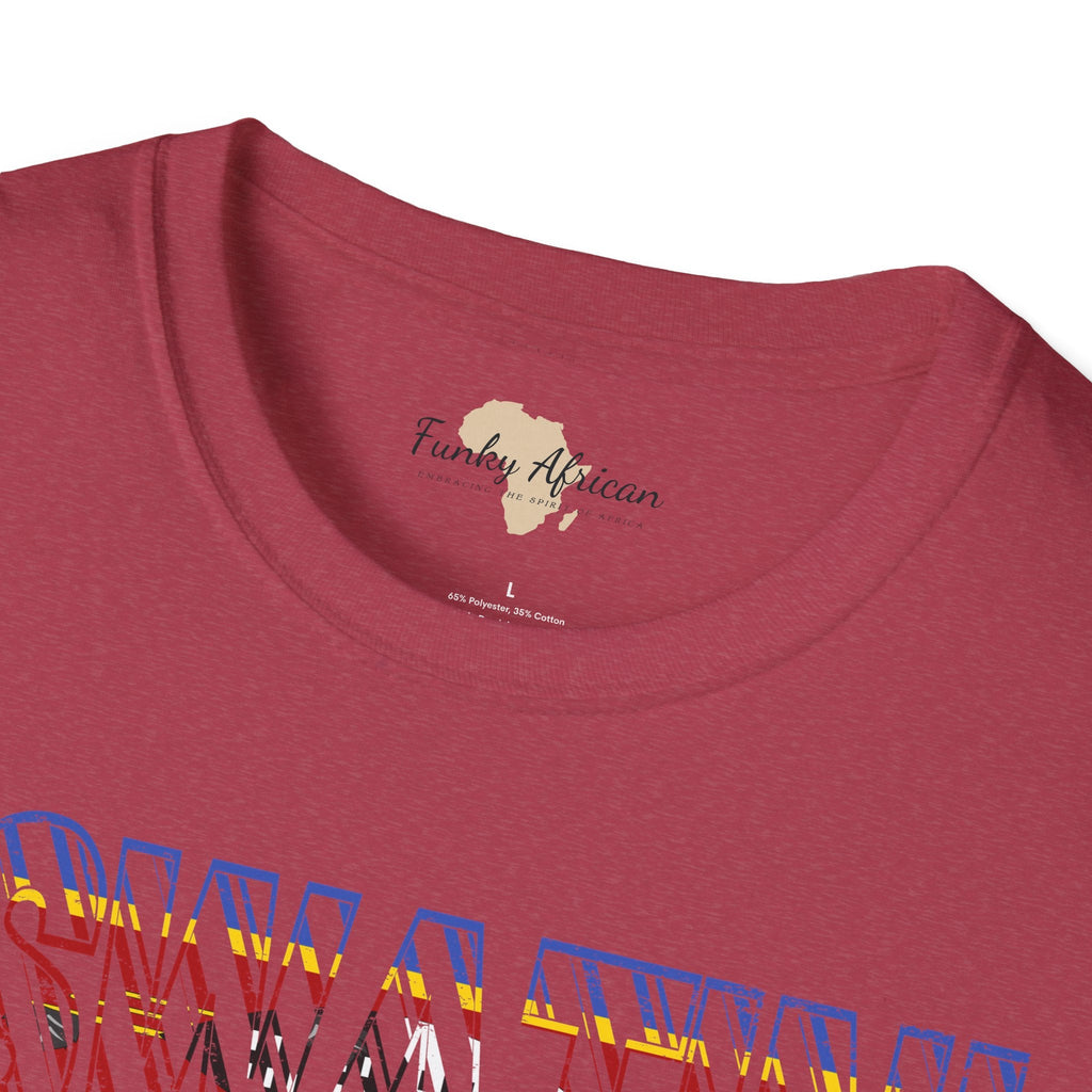 Eswatini text unisex softstyle tee Funky African