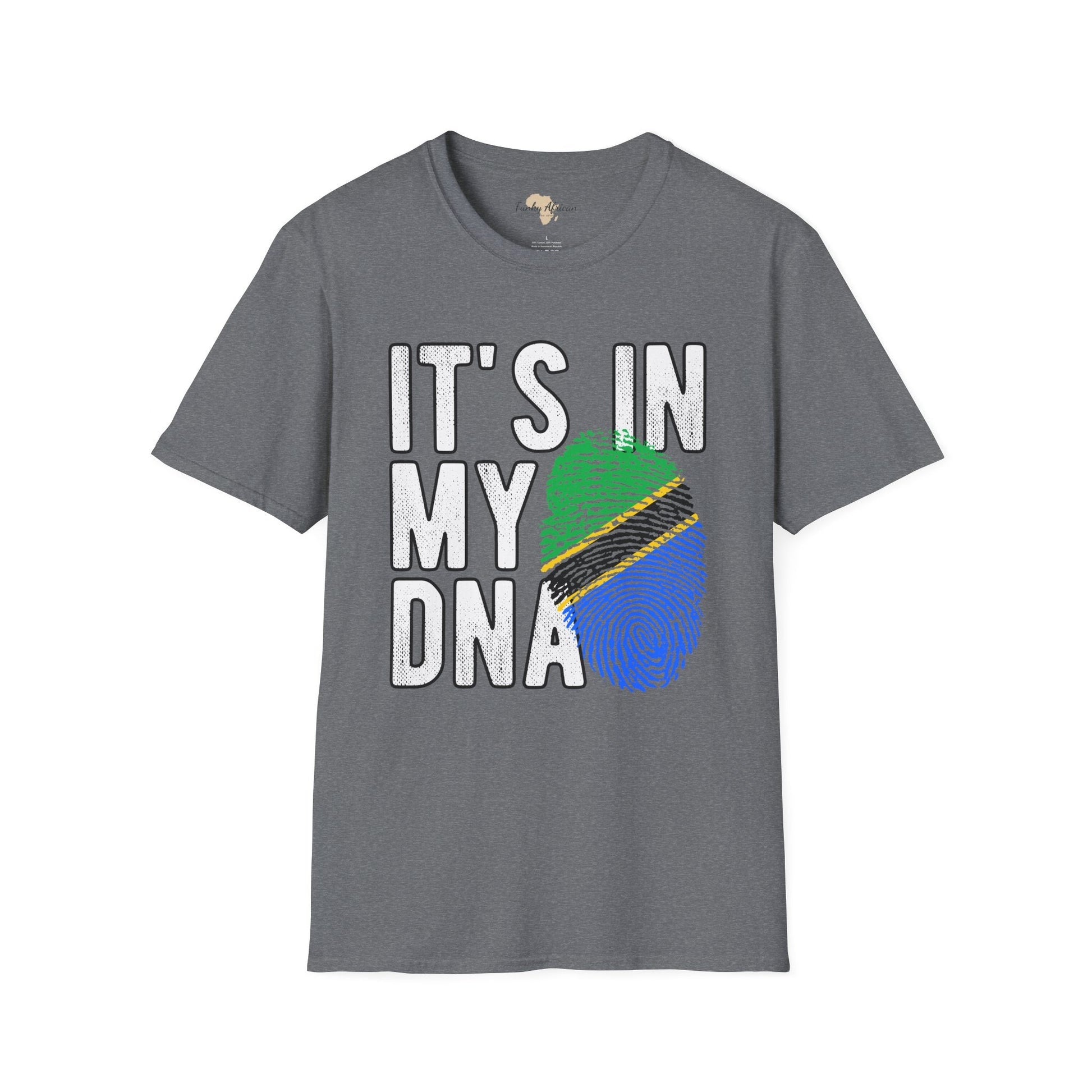 it's in my DNA unisex tee - Tanzania Funky African