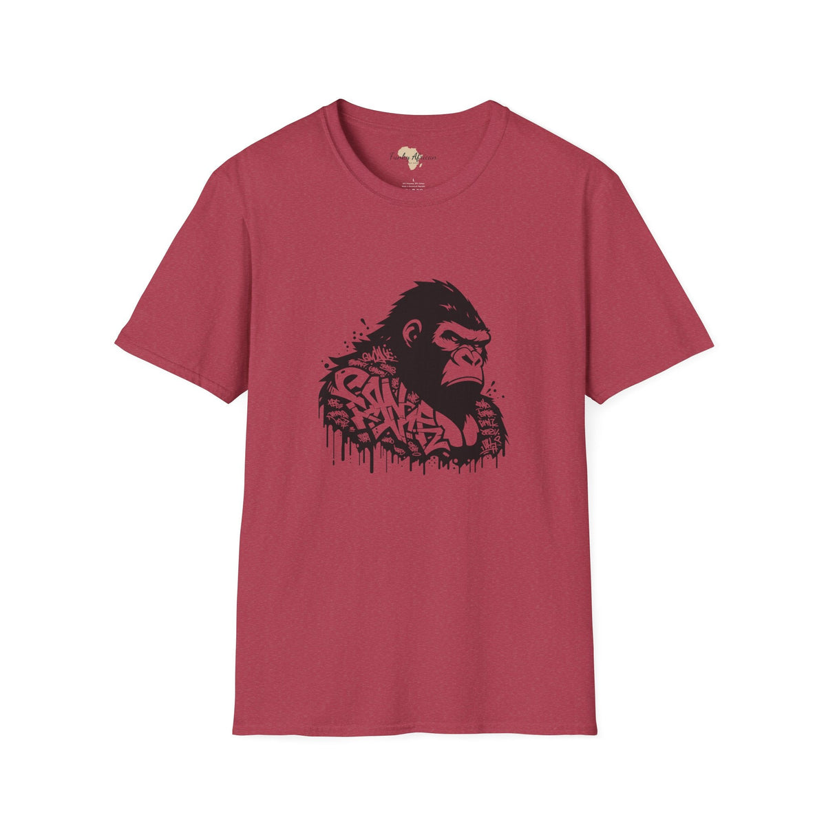 King Gong graffiti unisex softstyle tee Funky African
