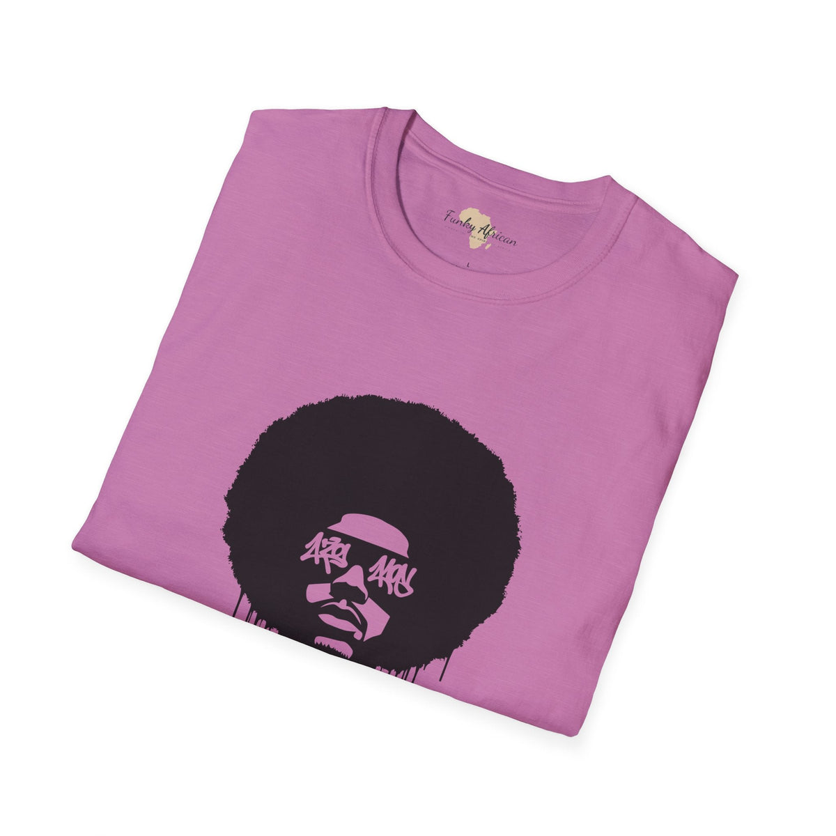 Afro graffiti unisex softstyle tee Funky African