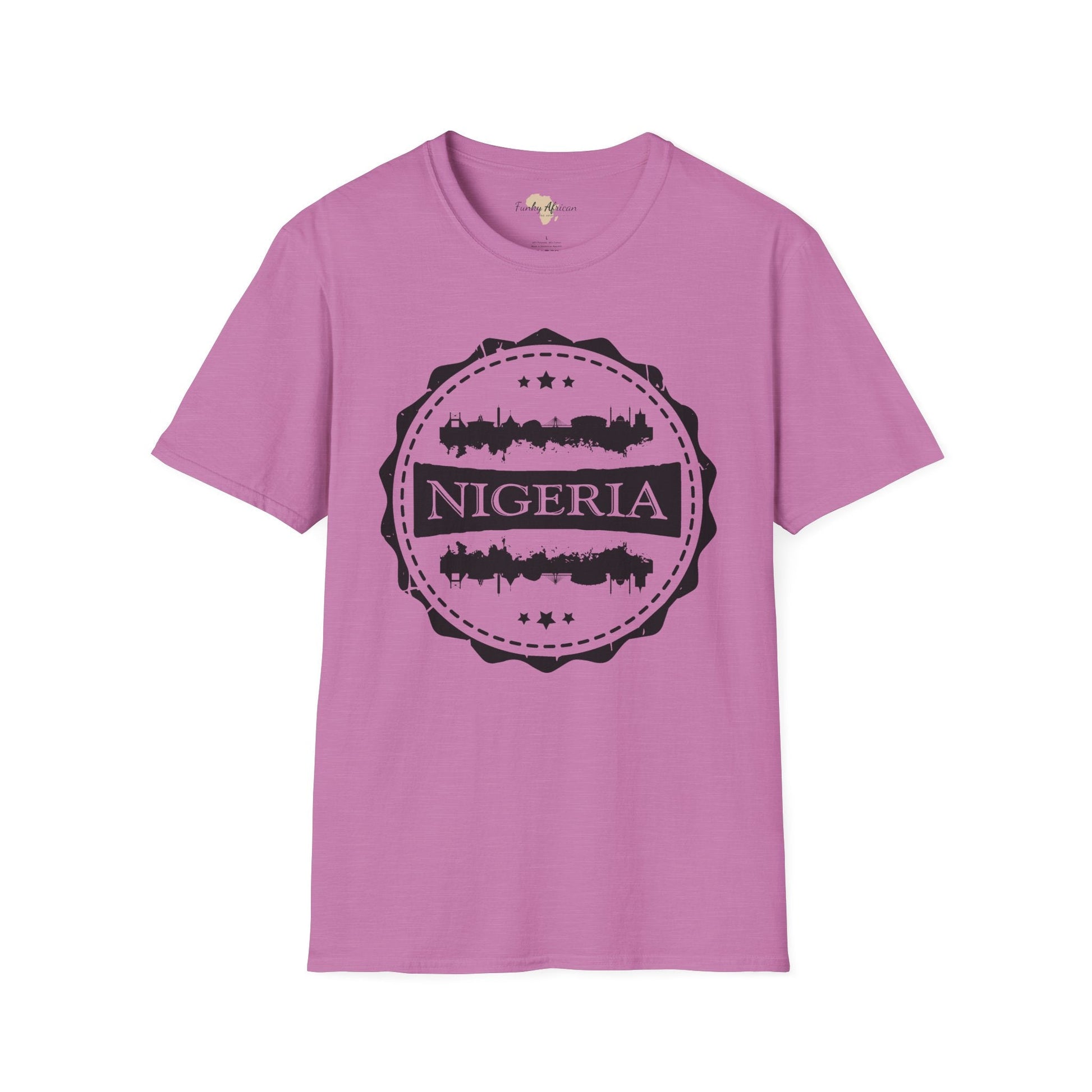 Nigeria Stamp unisex tee Funky African