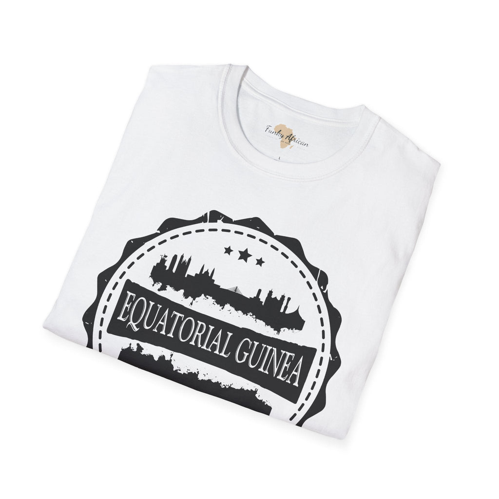 Equatorial Guinea Stamp unisex tee Funky African