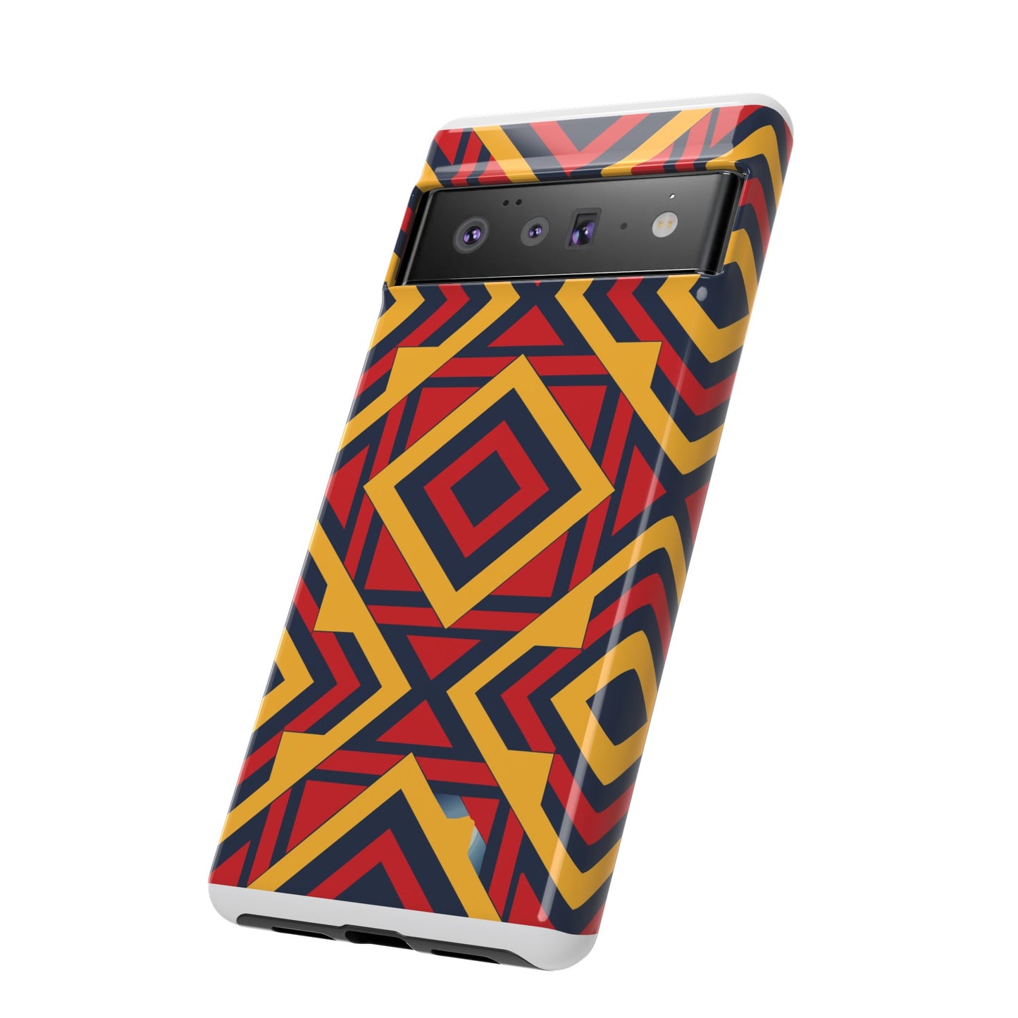 African Print Google Pixel Tough Cases