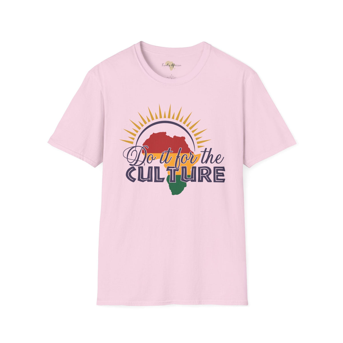 For the culture unisex softstyle tee Funky African