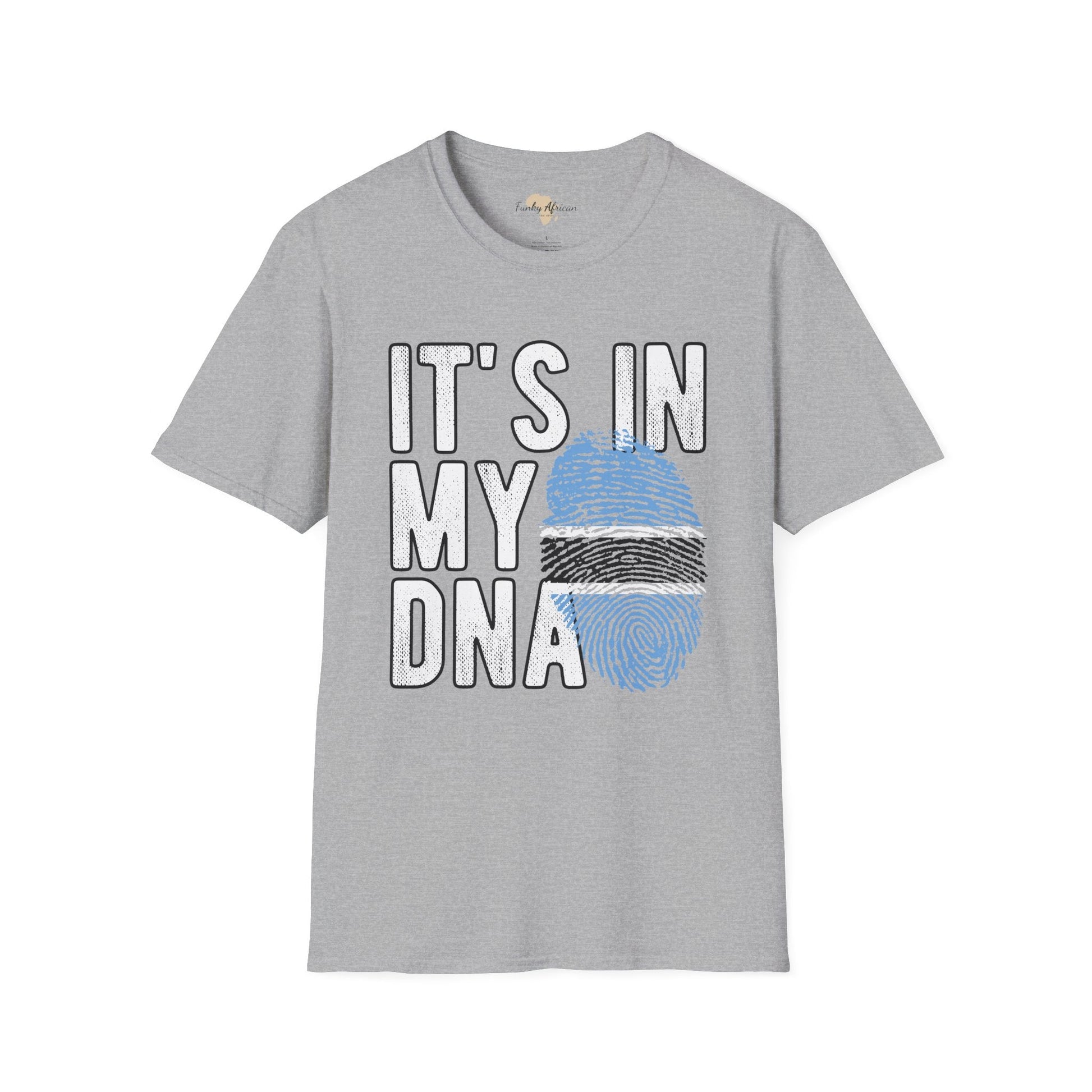 it's in my DNA unisex tee - Botswana Funky African