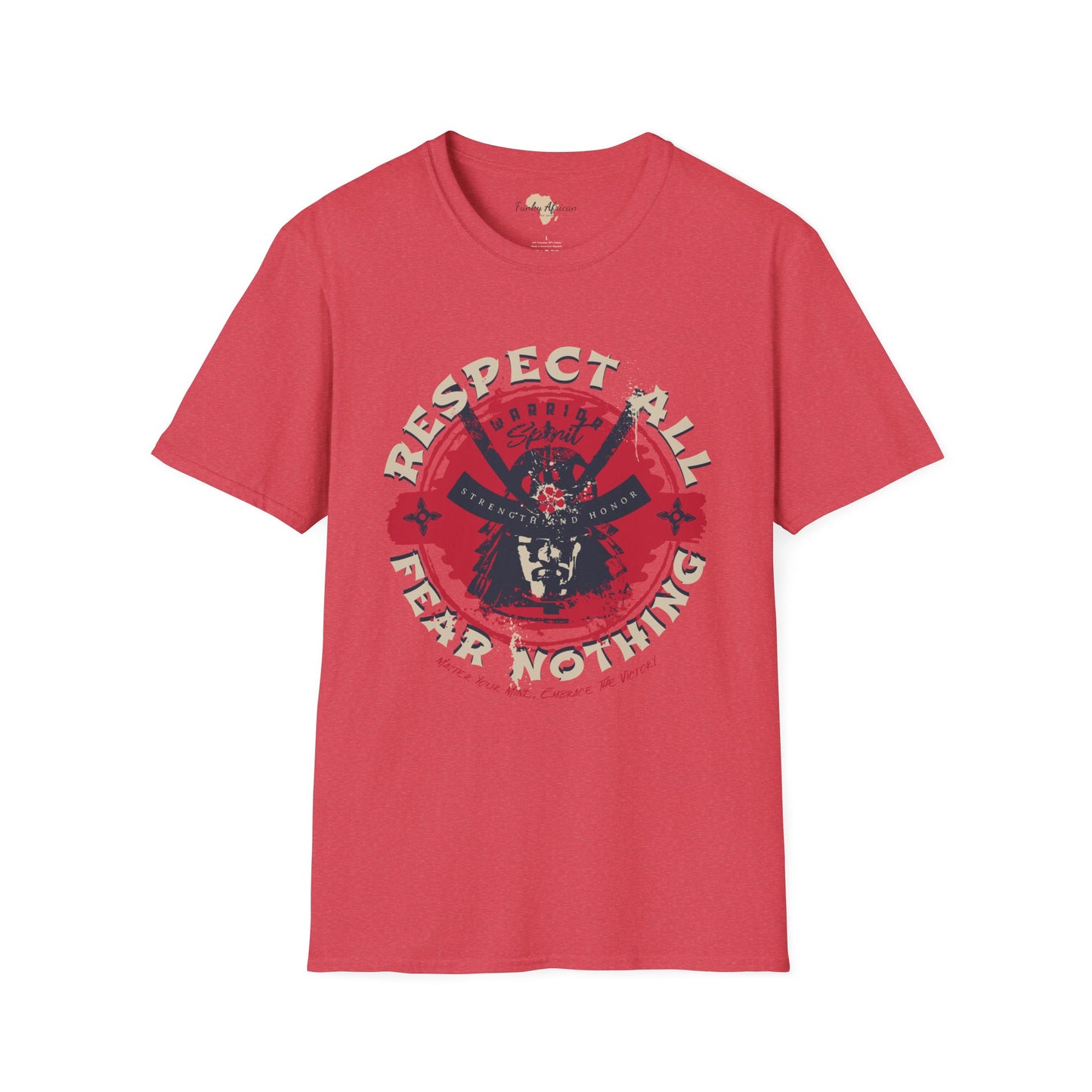 Respect all unisex softstyle tee