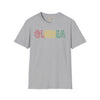 Guinea text unisex softstyle tee Funky African
