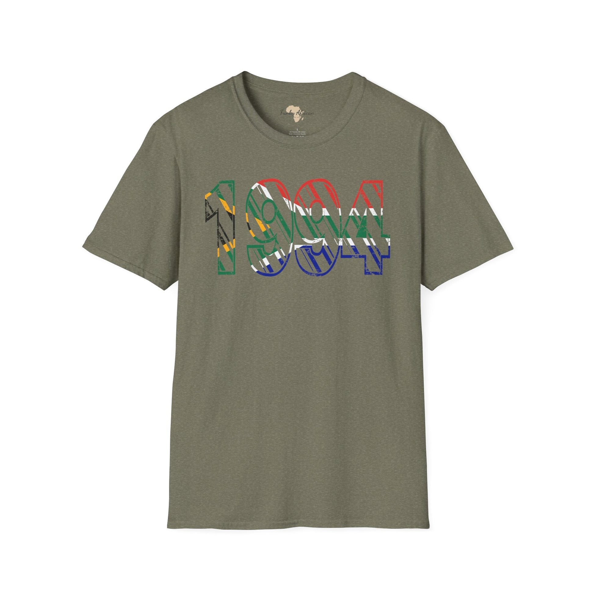 South Africa year unisex softstyle tee Funky African