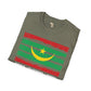 Mauritania strip unisex softstyle tee Funky African