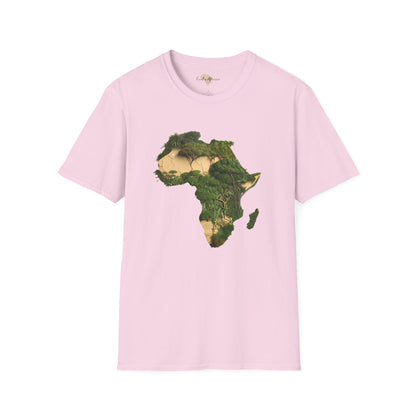 African forest unisex softstyle tee