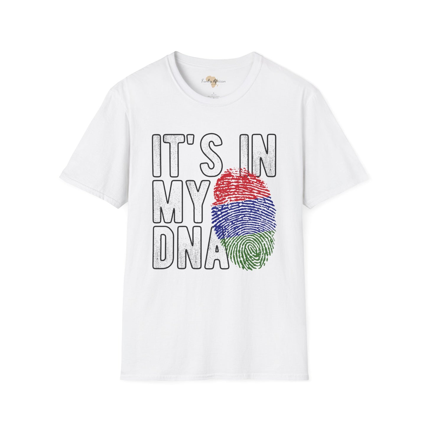 it's in my DNA unisex tee - Gambia