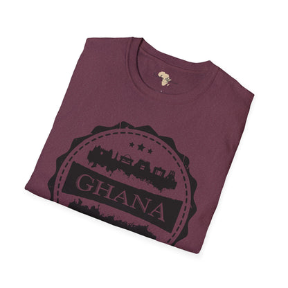 Ghana Stamp unisex tee