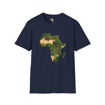 African forest unisex softstyle tee