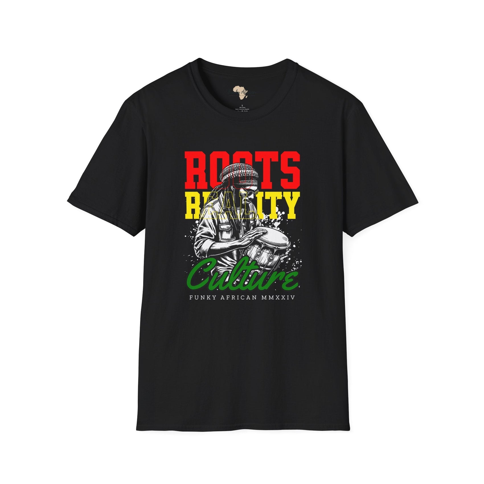 Roots reality unisex tee Funky African