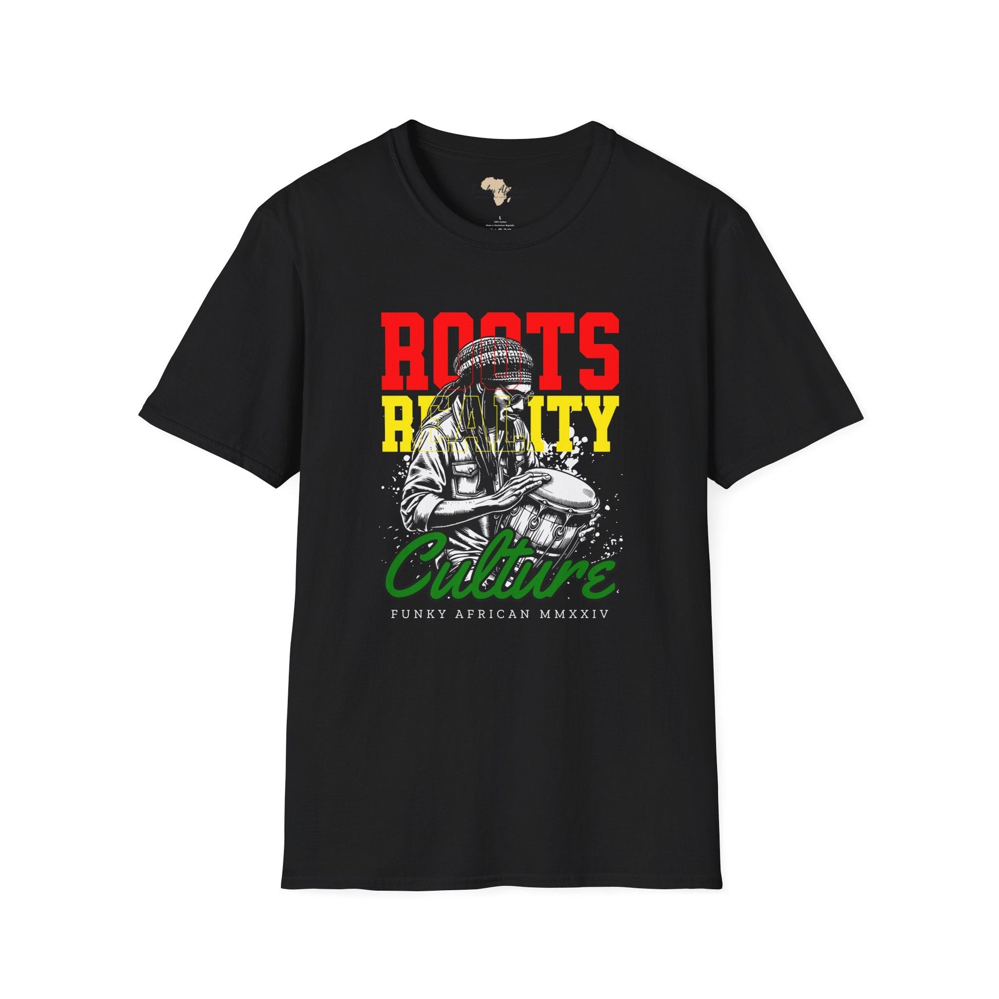 Roots reality unisex tee Funky African