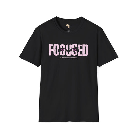 Focused unisex softstyle tee