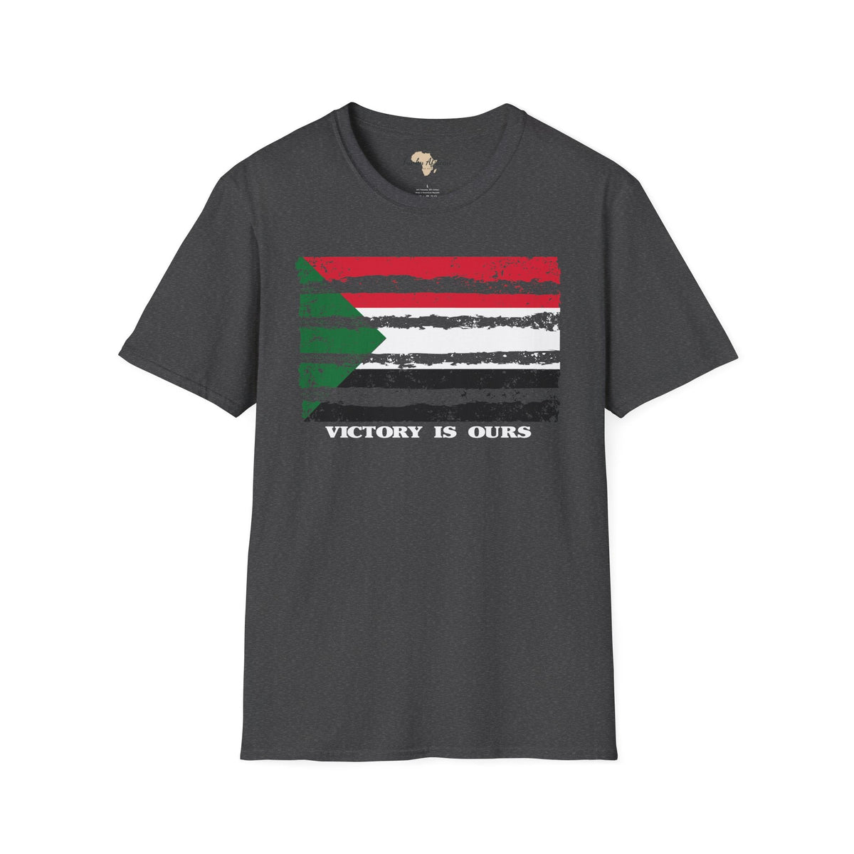 Sudan strip unisex softstyle tee Funky African