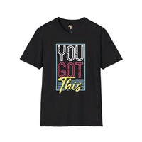 You got this unisex softstyle tee Printify