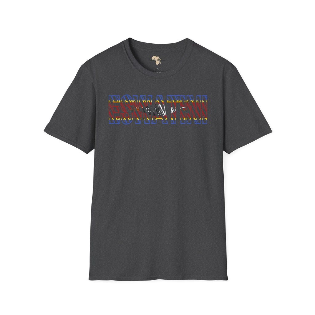Eswatini text unisex softstyle tee Funky African