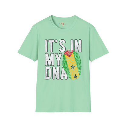 it's in my DNA unisex tee - São Tomé and Príncipe