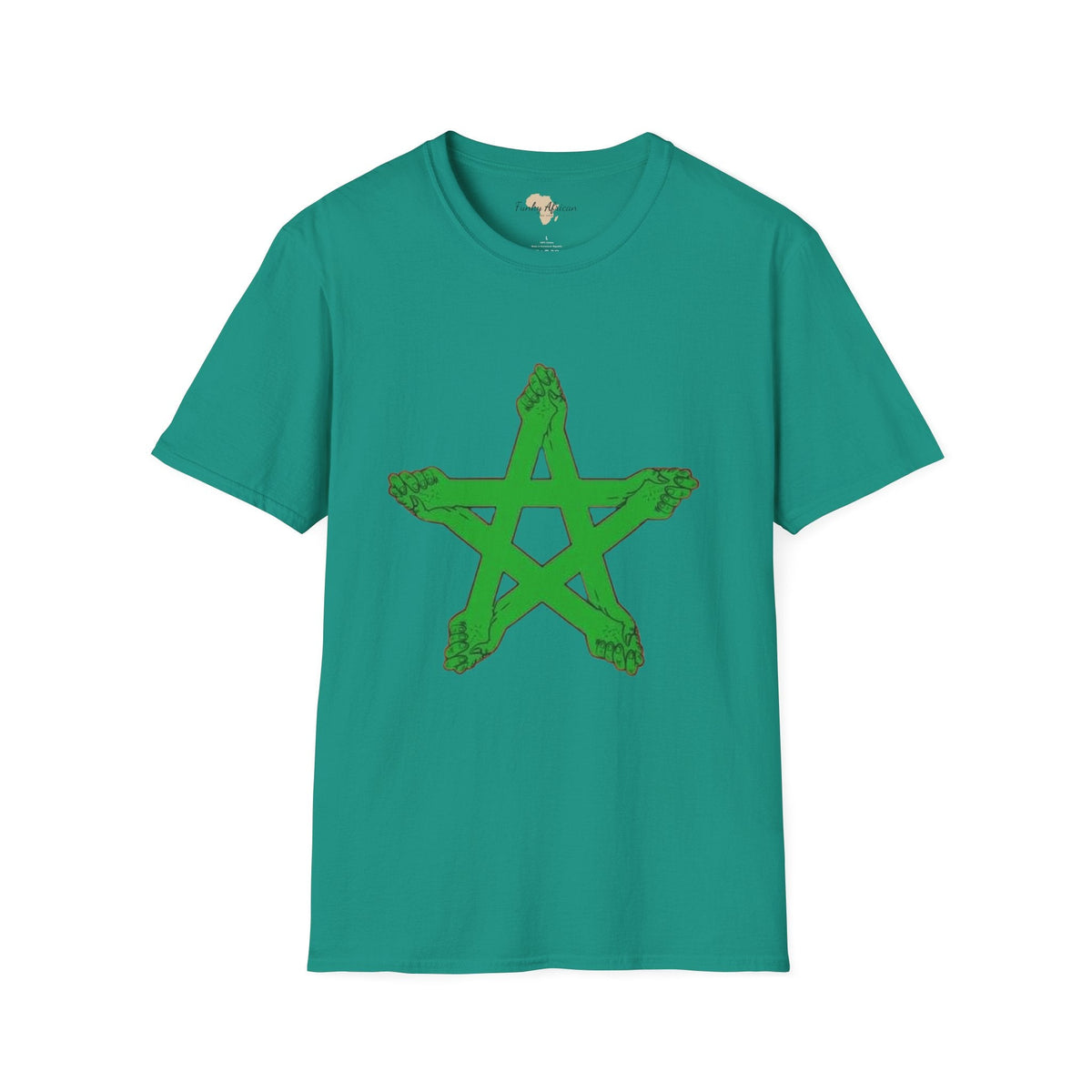 Maroc unisex softstyle tee Funky African