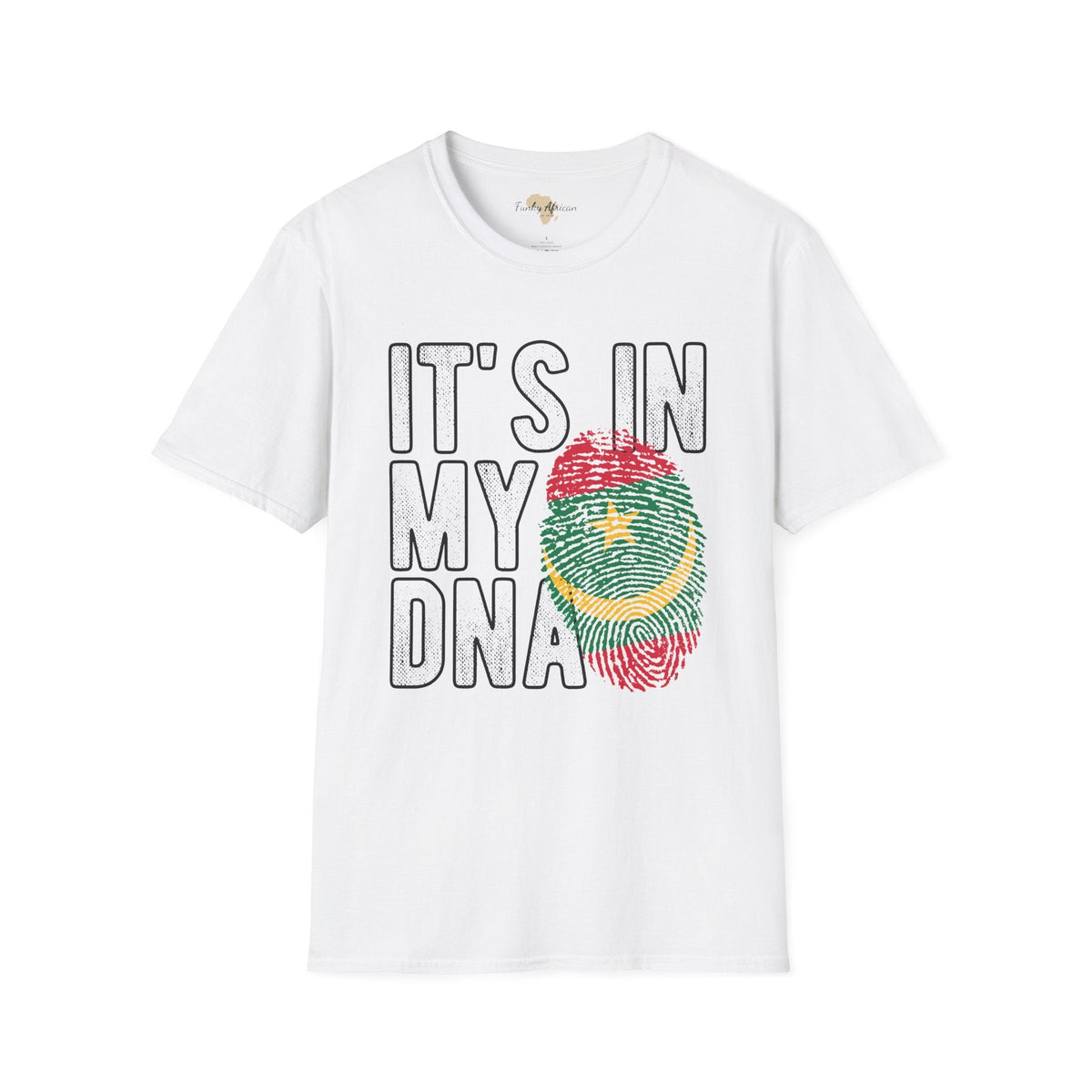 it's in my DNA unisex tee - Mauritania Funky African