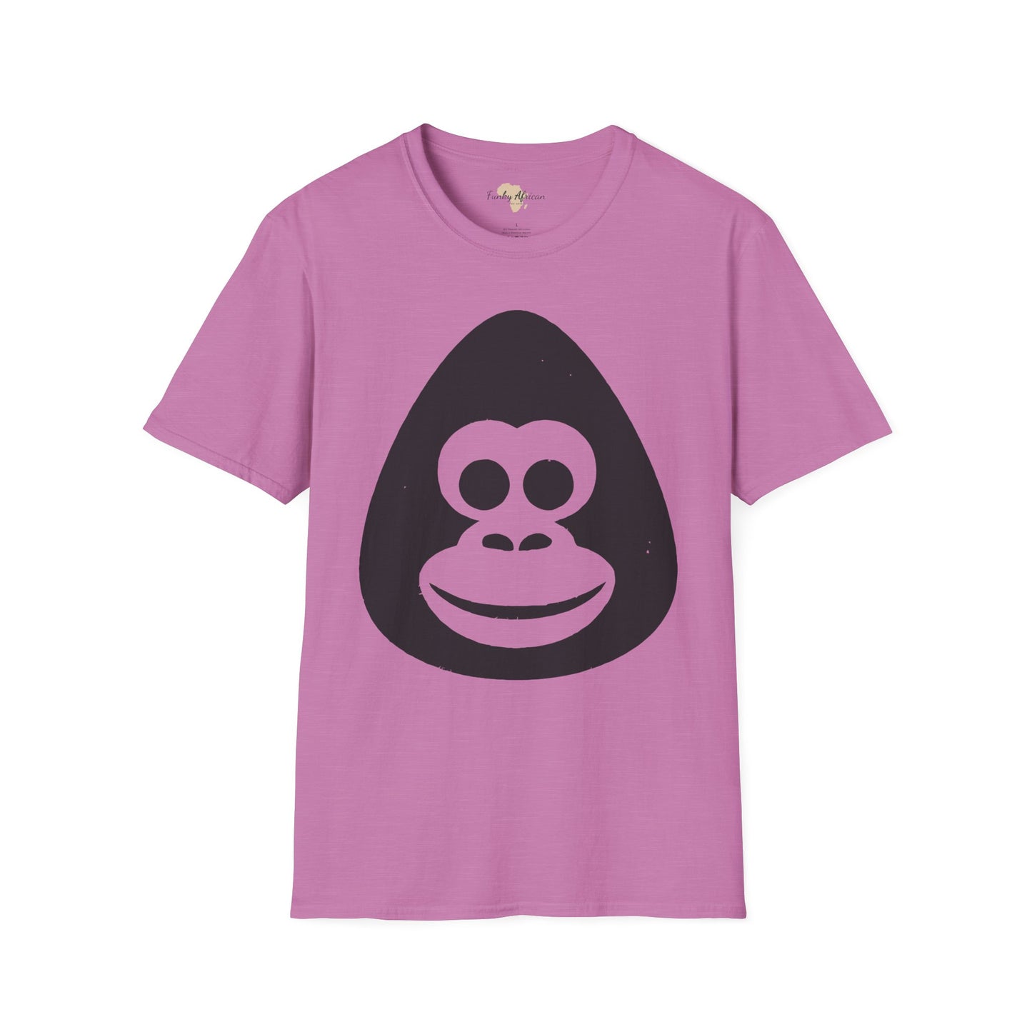 monkey graffiti unisex softstyle tee