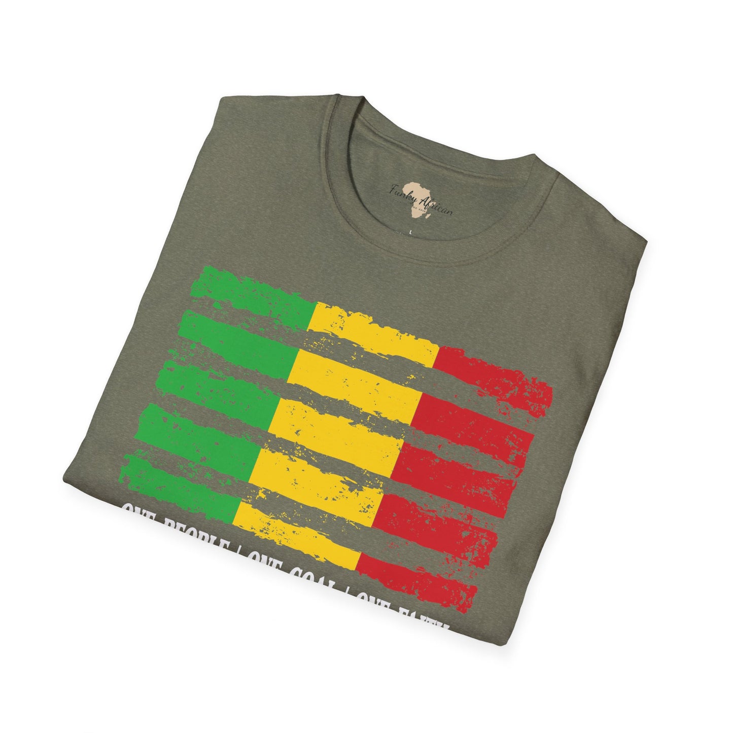 Malian strip unisex softstyle tee