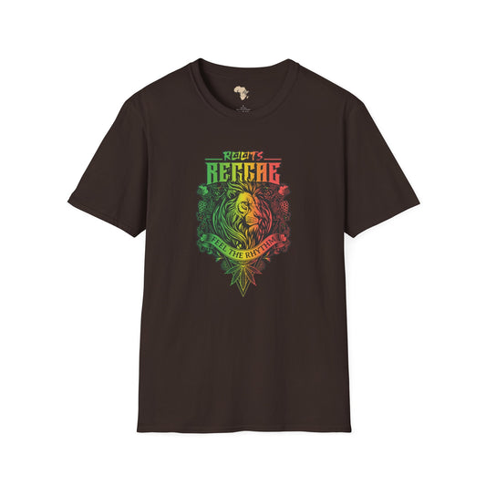 Roots reggae unisex softstyle tee Funky African