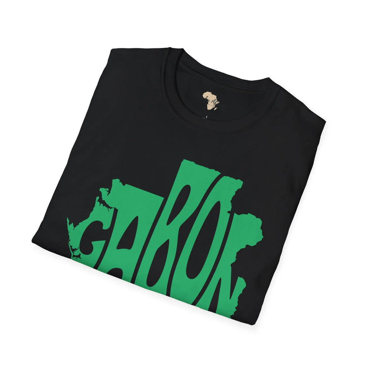 Gabon cut unisex softstyle tee Funky African