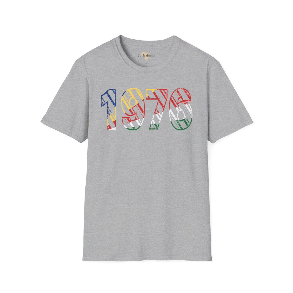 Seychelles year unisex softstyle tee Funky African