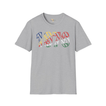 Seychelles year unisex softstyle tee