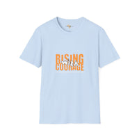 Rising with courage unisex softstyle tee Funky African
