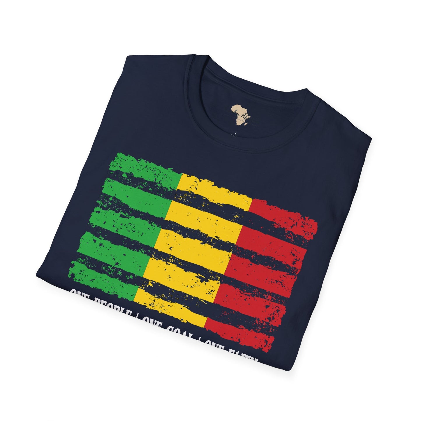 Malian strip unisex softstyle tee