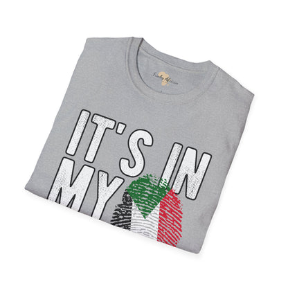 it's in my DNA unisex tee - Sudan